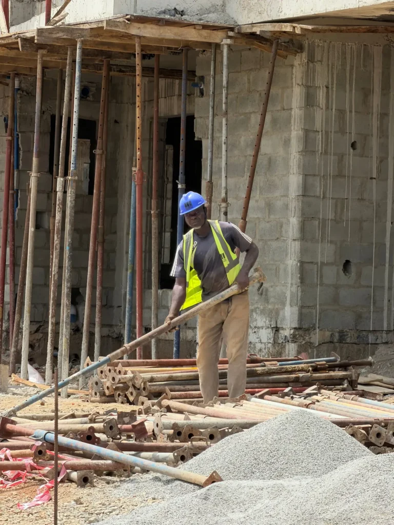 Maison en construction